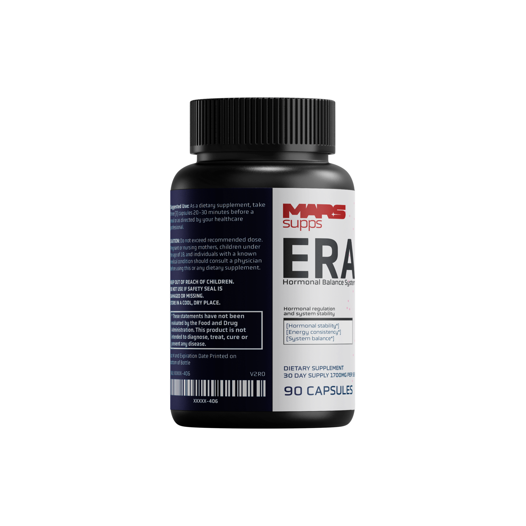 Mars Supps Era capsules, angled view