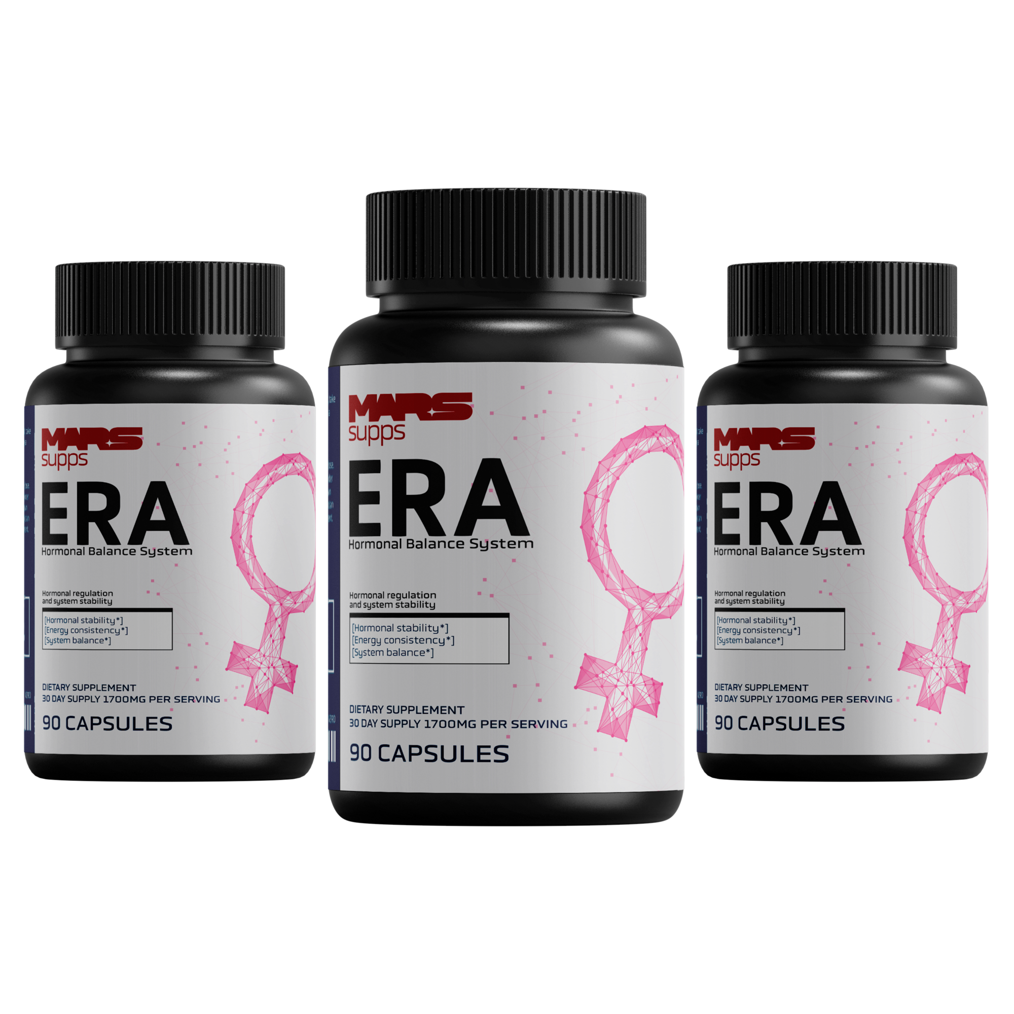 Mars Supps Era capsules, side view