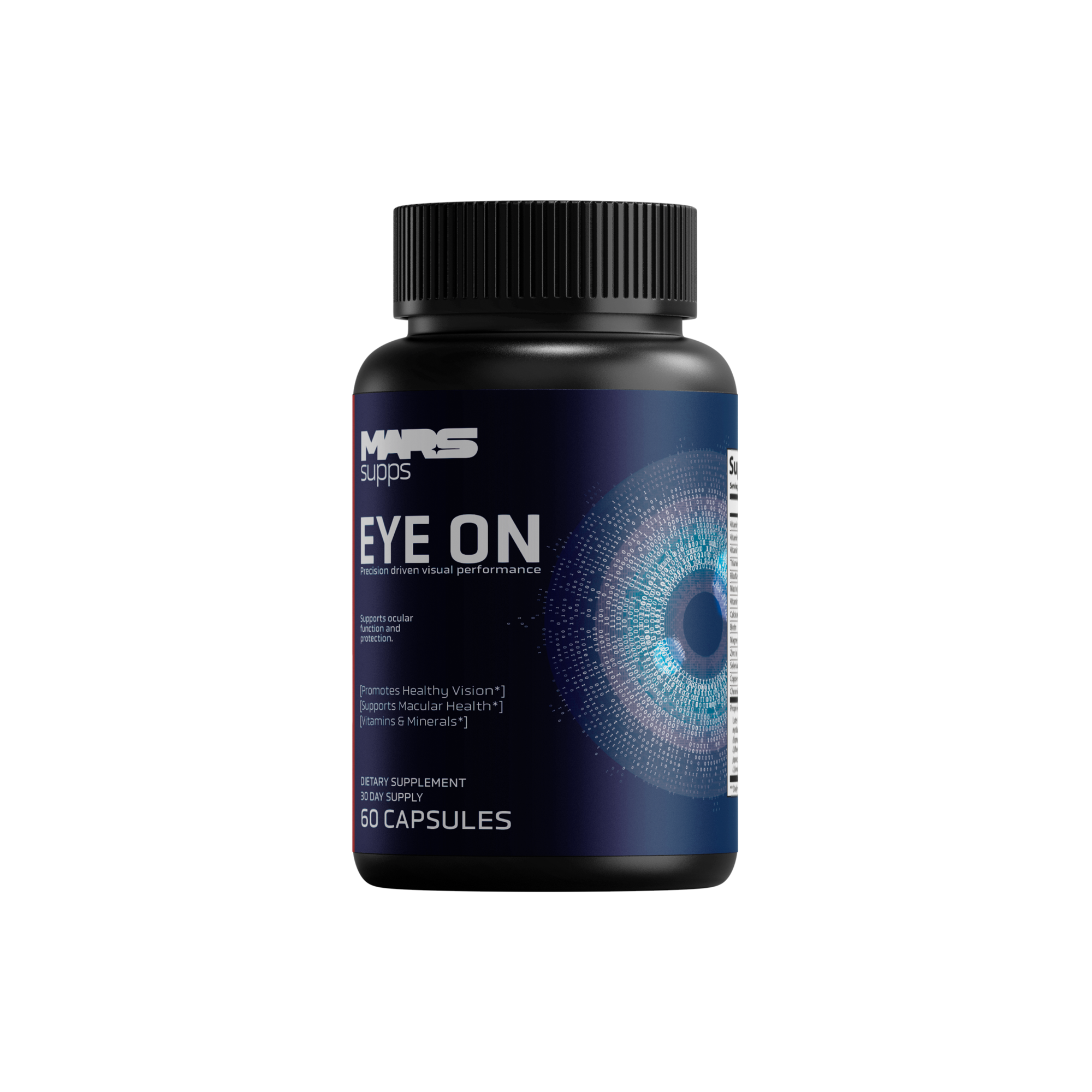 Mars Supps Eye On capsules, front view