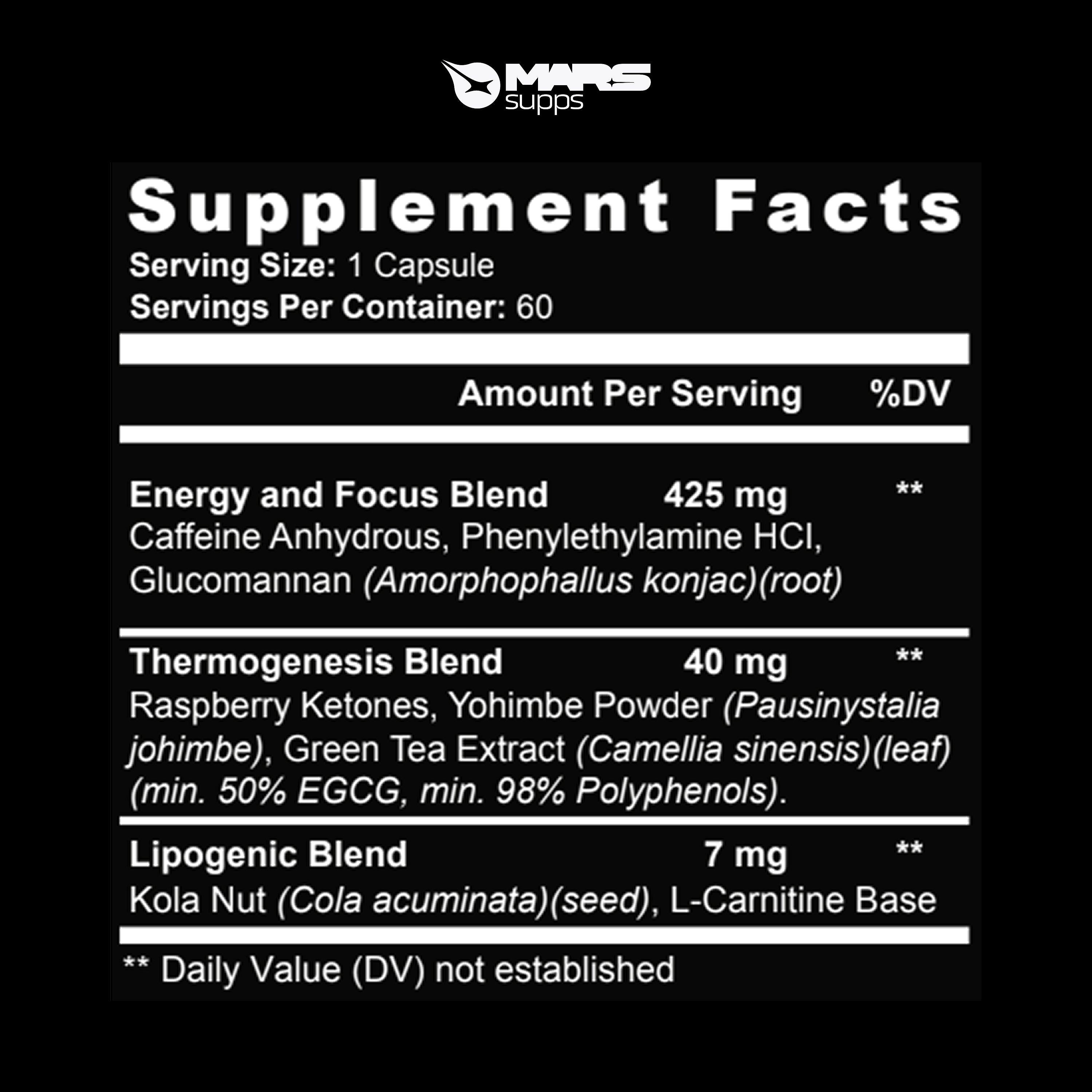 Phobos Ultimate Fat Burner - 180-Day Supply